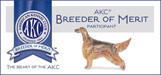 AKC Breeder of Merit